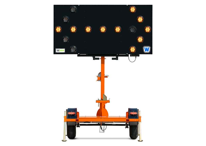 W|ECO Vertical Arrow Boards